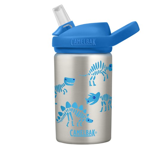 Dziecięca stalowa butelka Camelbak Eddy+ Kids Dino Bones, 0,4 l
