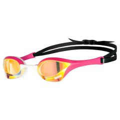 Swimbrilles Professional Arena Cobra Ultra Mirror Swipe Gold-Pink