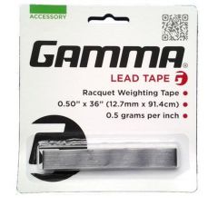 Rakieta tenisowa zespół wiodący Gamma taśma wiodąca 1/4 "