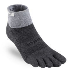 Skarpety Injinji Trail Midweight Granite do uprawiania turystyki pieszej