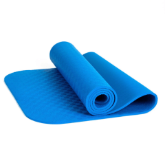 Mata gimnastyczna Poise Gym SM niebieski 180cmx65cm)