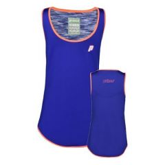 Koszulka tenisowa dla dziewczyn Prince Racerback Vest (koral)