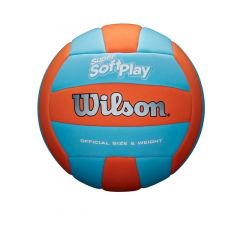 Siatkówka Wilson SUPER MIĘKKA GRA, pomarańczowa/turkusowa