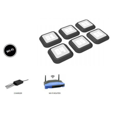 Moduły świetlne REAX LIGHTS 6 pack - BT-W