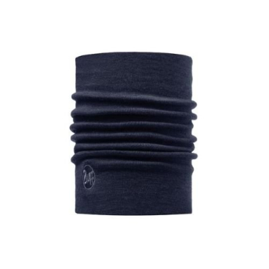 Szalik Buff Solid Denim, wełna merino