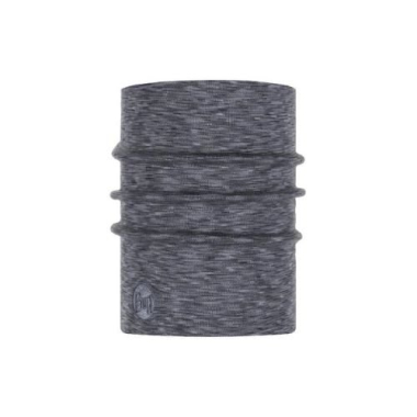 Szalik Buff Fog Grey Multi Stripes, wełna merino