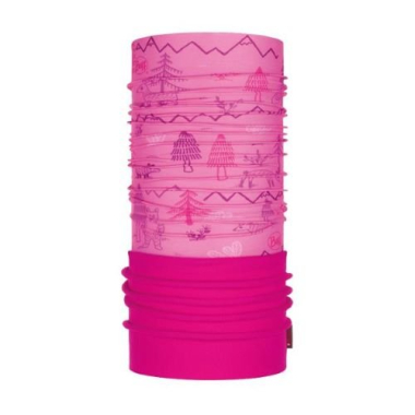 Szalik dziecięcy Buff Polar Baby Woods Pink
