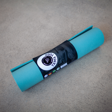 Mata do jogi Studio 8 mm Soft Teal 65 × 180 cm Yama Yoga