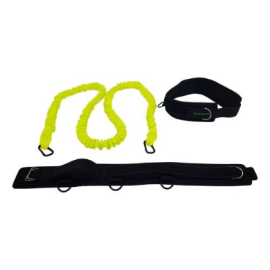 Pas treningowy Tunturi Agility Light, żółty