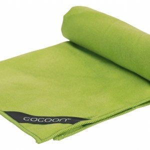 Ręcznik z mikrofibry Cocoon, zielony (S) 60 x 30 cm