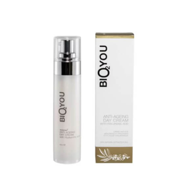 Naturalny krem przeciwstarzeniowy z kwasem hialuronowym Bio2you, 30 ml