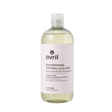 SZAMPON PRZECIWŁUPIEŻOWY Avril, kosmetyki organiczne, 500 ml