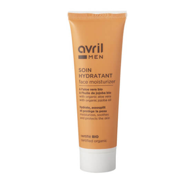 NAWILŻAJĄCY KREM DLA MĘŻCZYZN AVRIL, KOSMETYKI ORGANICZNE, 50ML