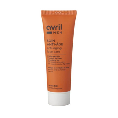 ODMŁADZAJĄCA PIELĘGNACJA SKÓRY DLA MĘŻCZYZN AVRIL, 50 ML, ORGANICZNE KOSMETYKI