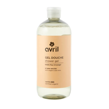 ŻEL POD PRYSZNIC AVRIL Pomarańczowy kwiat, KOSMETYKI ORGANICZNE, 500ML