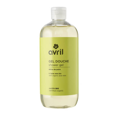 ŻEL POD PRYSZNIC AVRIL z zapachem gruszki, KOSMETYKI ORGANICZNE, 500ML