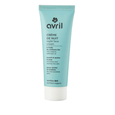 KREM DO TWARZY DO SKÓRY SUCHEJ i WRAŻLIWEJ AVRIL, 50ML, kosmetyk ORGANICZNY