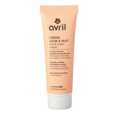 KREM NA DZIEŃ I NOC AVRIL, 50 ML, KOSMETYK ORGANICZNY