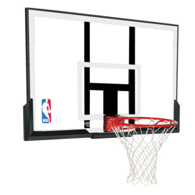 AKRYLOWA DESKA DO KOSZYKÓWKI & OBRĘCZ COMBO SPALDING NBA 