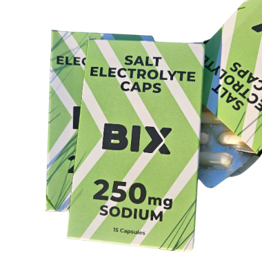 Kapsułki elektrolitowe BIX, sód 250mg (15szt)