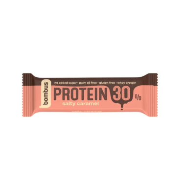 BATON ENERGETYCZNY BOMBUS PROTEIN 30% Salty Caramel 50g