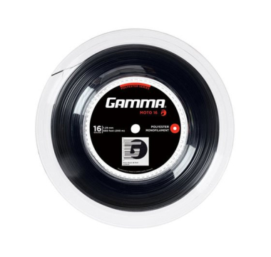 Sznurki tenisowe Gamma Moto 16, (1.29 mm), 200 m