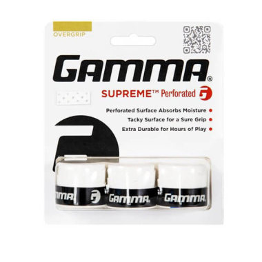 Owijki tenisowe GAMMA Supreme Perforated 3 szt.