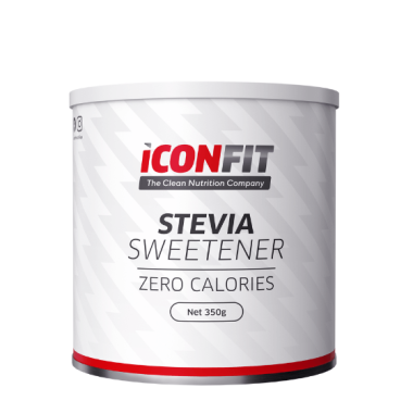 Zamiennik cukru Stevia Sweetener (erytrytol + stewia), 350 g ICONFIT