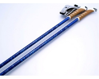 Kije do chodzenia JARVINEN WALKER SPIRIT BLUE/PURPLE