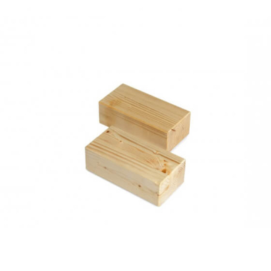 Drewniana kostka do jogi KWELL YOGA WOODEN BLOCK (1 szt.)