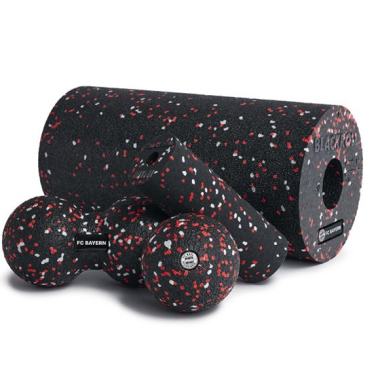 ZESTAW do masażu BLACKROLL® BLACKBOX STANDARD FC Bayern Munchen