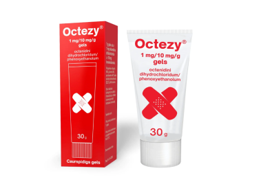 Antyseptyczny środek wspomagający terapię, żel 1 mg/10 mg/g, 30 g - OCTEZY