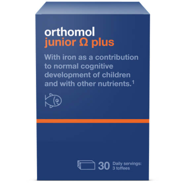 SUPLEMENT DIETY Orthomol ® JUNIOR OMEGA PLUS N30