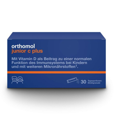 SUPLEMENT DIETY Orthomol ® JUNIOR PLUS C N30