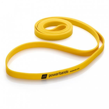 Guma oporowa LET'S BANDS POWERBAND MAX LIGHT YELLOW