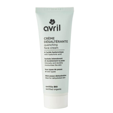 NAWILŻAJĄCY KREM DO TWARZY AVRIL, kosmetyki organiczne, 30ML