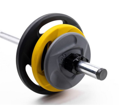 Zestaw krążków do sztangi z powłoką uretanową ZIVA HX Studio Barbell Set