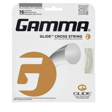 Sznurki tenisowe Gamma Glide Cross 16 (6,1 m)