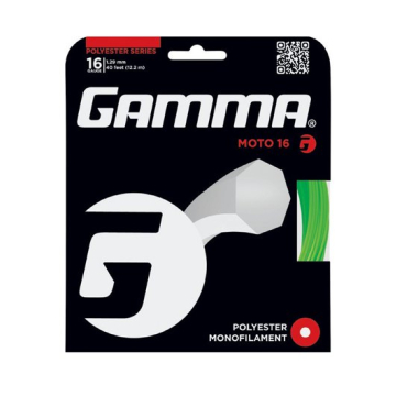 Sznurki tenisowe Gamma MOTTO 16