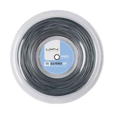 Struny tenisowe LUXILON BREWER POWER SOFT, srebrne
