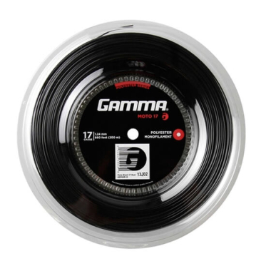GAMMA MOTTO 17 WIRE ROLL 200M, CZARNY