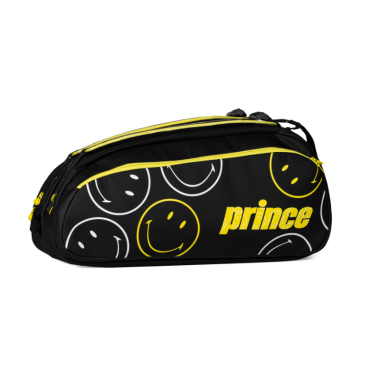 Torba na rakiety tenisowe TOUR 1 COMP PRINCE X SMILEY BK, PRINCE