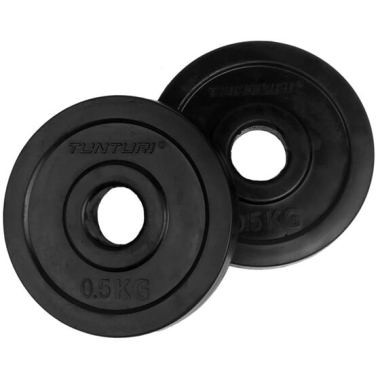 Gumowe Obciążniki do sztangi TUNTURI RUBBER PLATE (różne wagi)