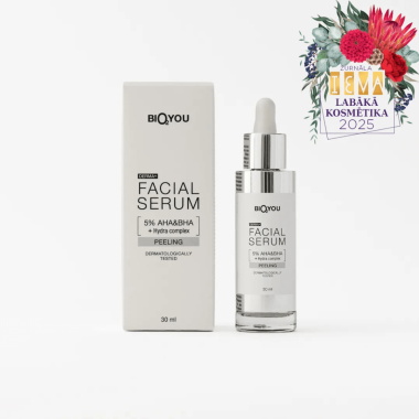 Serum peelingujące do twarzy, 30 ml, DERMA+