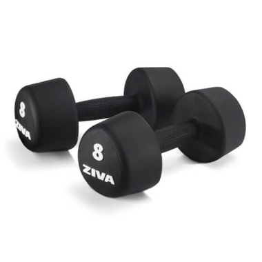 Profesjonalne hantle ZIVA Urethane Functional Tribell Studio Dumbbells