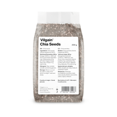 Nasiona chia 250 g Vilgain