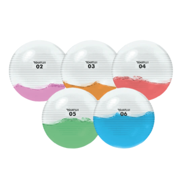 Piłka gimnastyczna wypełniona Fluiball Reax Przezroczysta 24cm