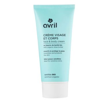 KREM DO TWARZY I CIAŁA AVRIL, 200 ML, KOSMETYK ORGANICZNY