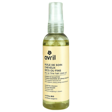 Olejek do włosów AVRIL, 100 ML, CERTYFIKOWANY ORGANICZNIE