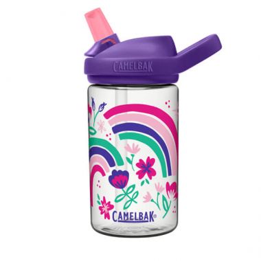Dziecięca butelka na wodę CAMELBAK EDDY+ KIDS Rainbow Floral, 0,4 L